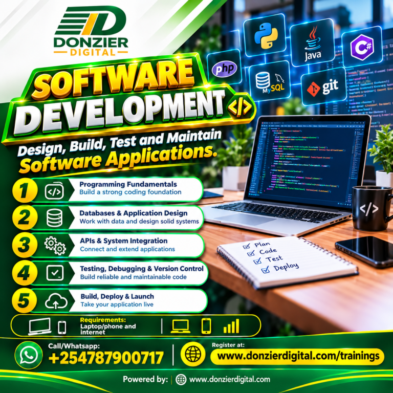 Software Development Masterclass Poster