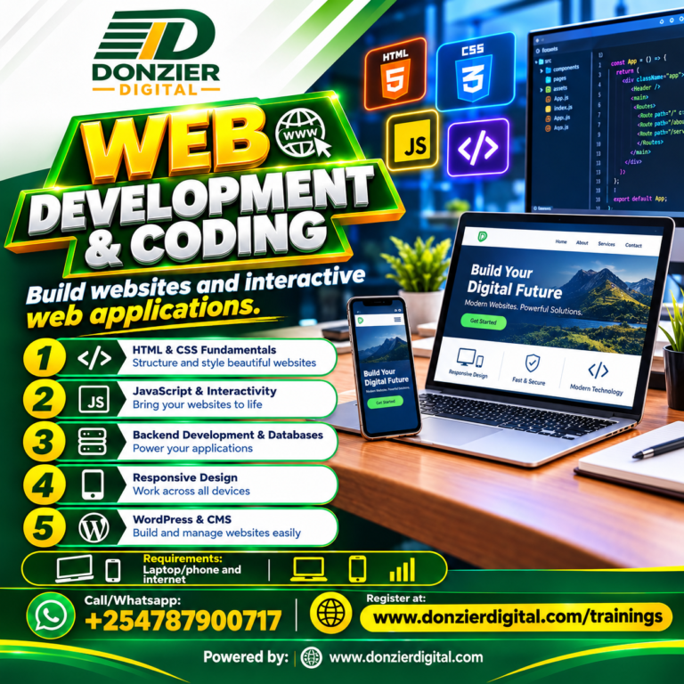 Web Development & Coding Masterclass
